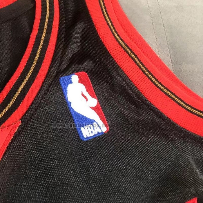Camiseta Philadelphia 76ers Allen Iverson #3 Mitchell & Ness 1997-98 Negro